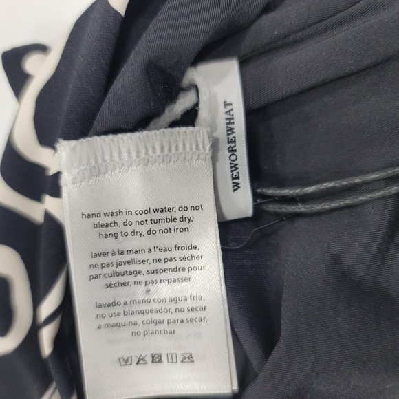 WeWoreWhat One-Shoulder Cutout One-Piece Sz X-Small - Picture 6 of 8